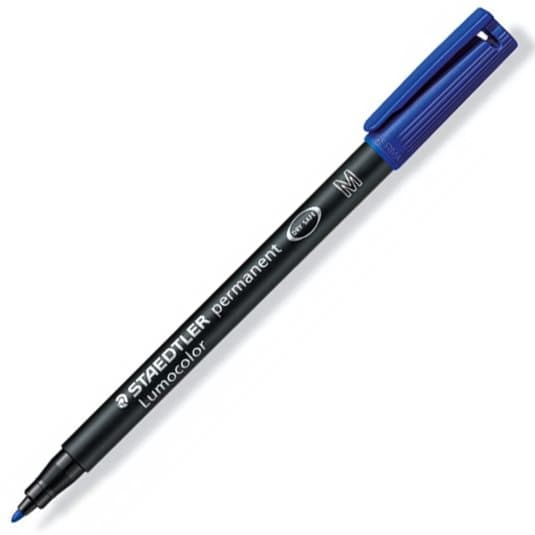 Lumocolor M 317 kalvomerkitsin sininen 1mm