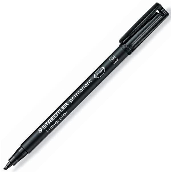 Lumocolor B 314 Folie Marker Svart 1-2,5mm