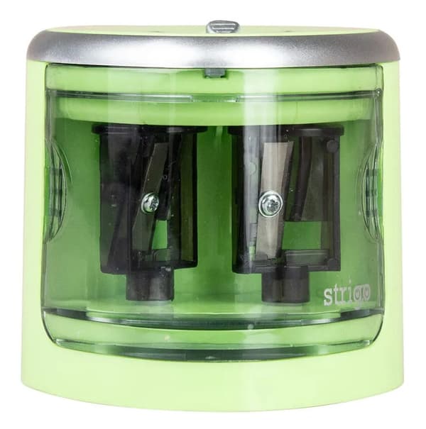 Strigo Electric Sharpener Lysegrøn Dobbelt 6-8/9-12 mm SSC347