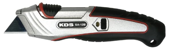 KDS SA-12B Safety Metal Pro sikkerhedskniv (6x sort trapezblad)