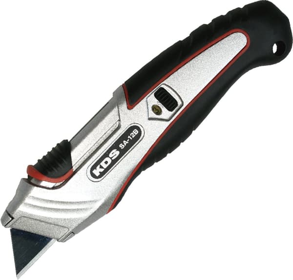 KDS SA-12B Safety Metal Pro sikkerhedskniv (6x sort trapezblad)