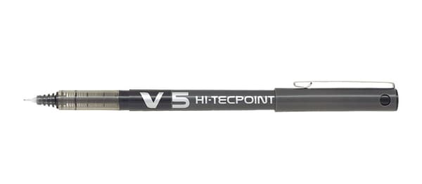 Set med Fineliner PILOT V5 SET x4 färger (SVART/BLÅ/RÖD/GRÖN) PIBX-V5X4 BLRG