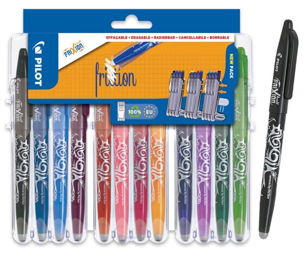 Pilot Frixion Ball FR07 X12 Farver Pen Sæt PIS12/0551607