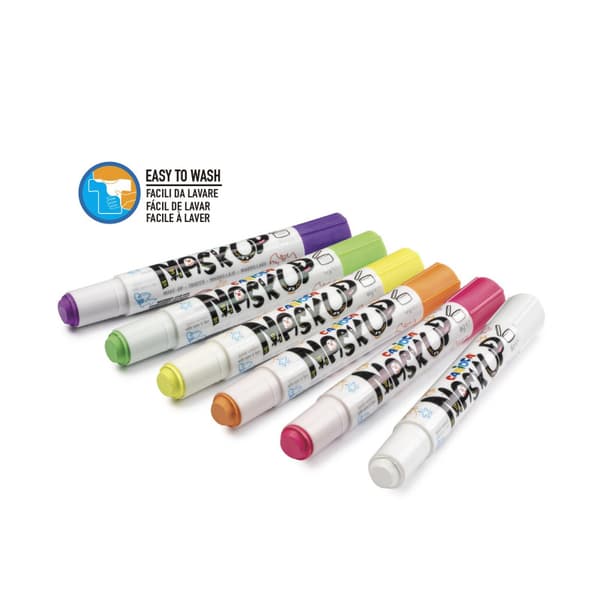 CARIOCA MaskUP ansigtsblyanter 6 col. neon (43156)