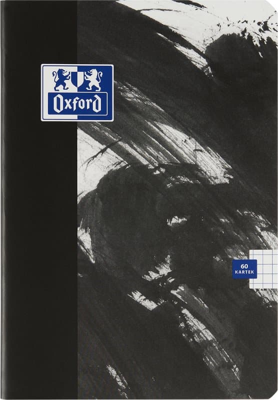 Oxford Paint Notebook A5/60k Grid marginaalilla 400170245