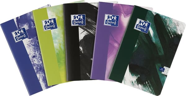Oxford Paint Notebook A5/60k Grid marginaalilla 400170245