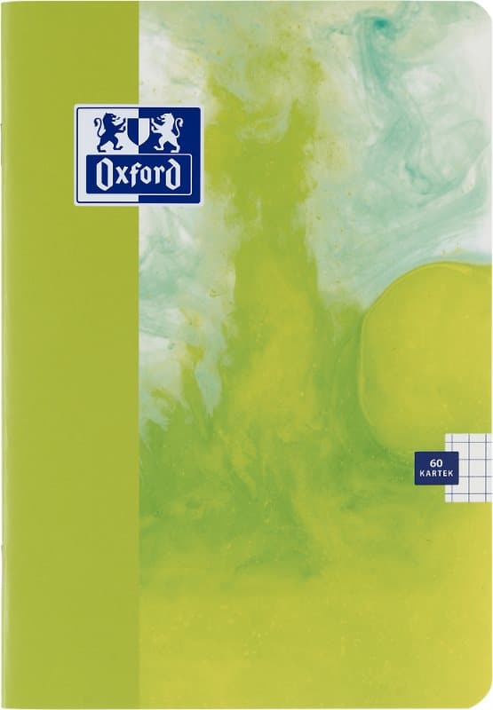 Oxford Paint Notebook A5/60k Grid marginaalilla 400170245