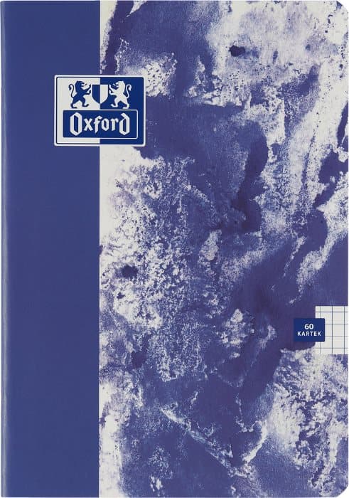 Oxford Paint Notebook A5/60k Grid marginaalilla 400170245