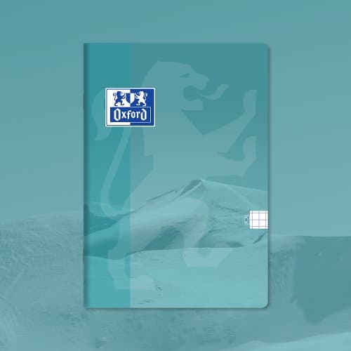 Oxford Teen Notebook A5/60k gitter med marginmix 400184619