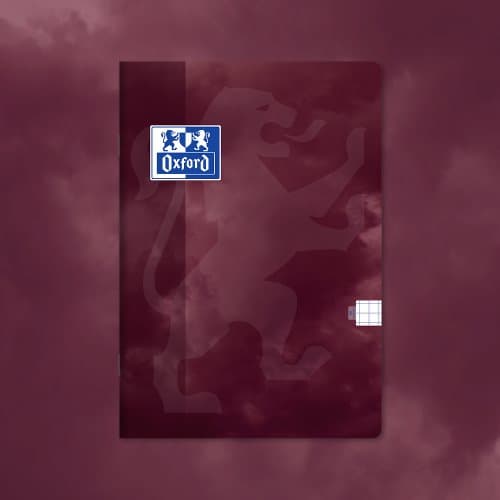 Oxford Teen Notebook A5/60k gitter med marginmix 400184619