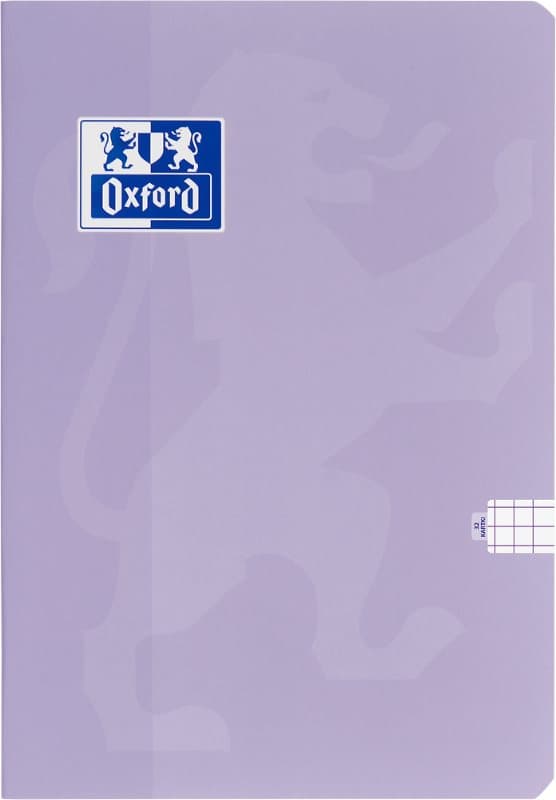 Oxford Touch Pastel Notebook A5/32k rutnät med marginal 400175313