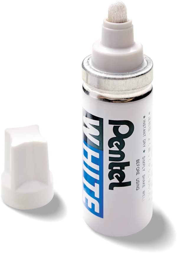 Pentel Oil Marker Hvid X100W
