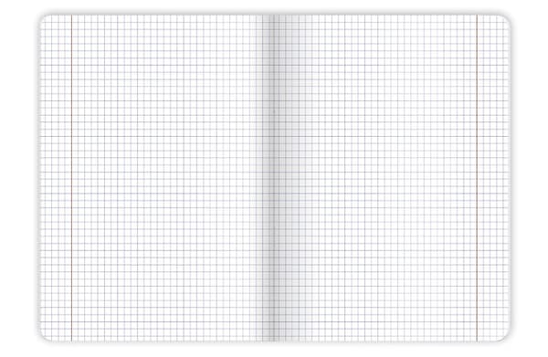 Top 2000 Bird's Eye Notebook A5/60k gitter med margen 400182435
