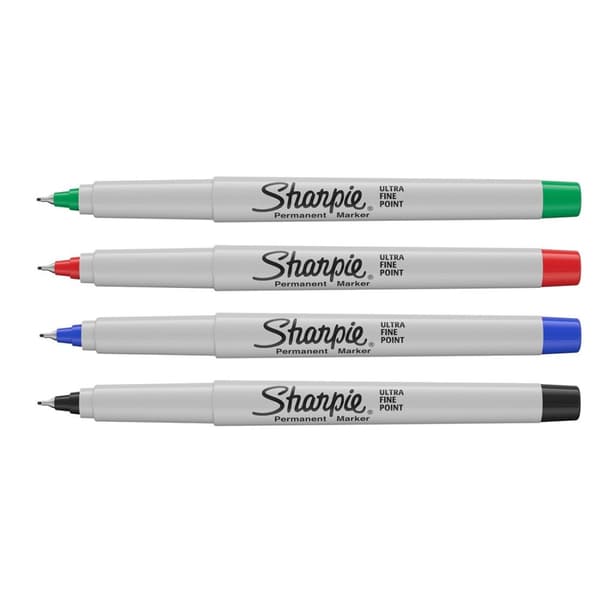 Sharpie Ultra-Fine FUN Permanent Marker 4 stk 1985879