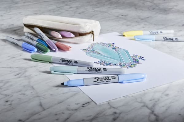 Sharpie Fine MYSTIC GEMS Sæt med 5 stk 2157670