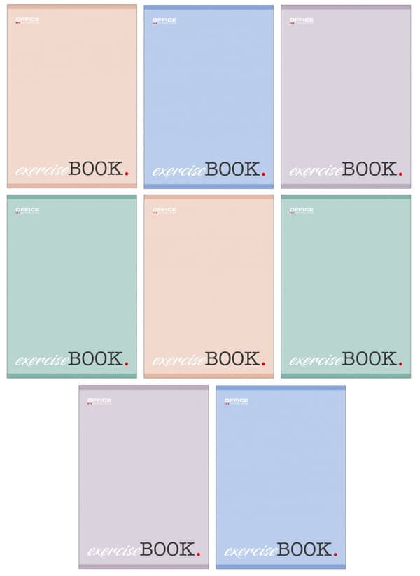 Notebook A5/32 Grid Office Products 16253161-99 BUNDLE /8 styk/
