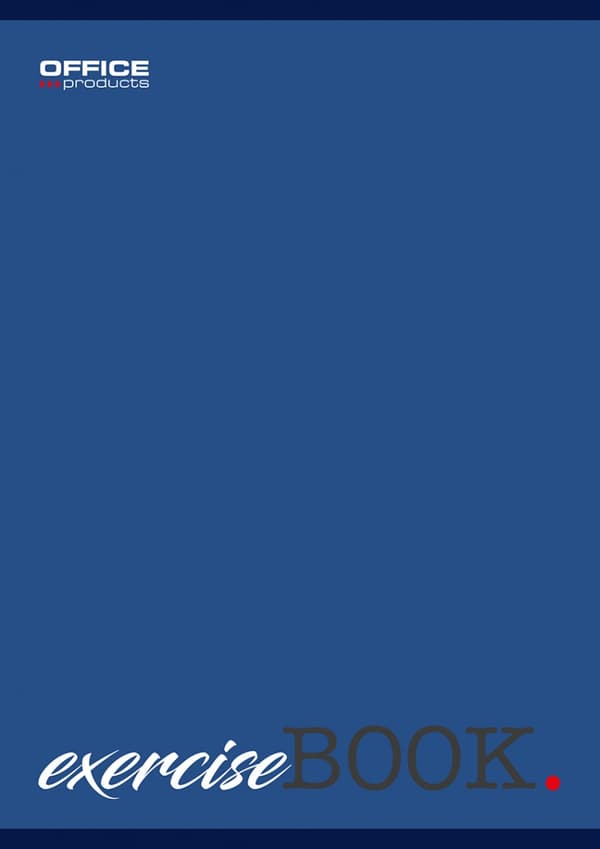 Notebook A5/80 Grid Office Products 16258161-99 BUNDLE /4 stk/