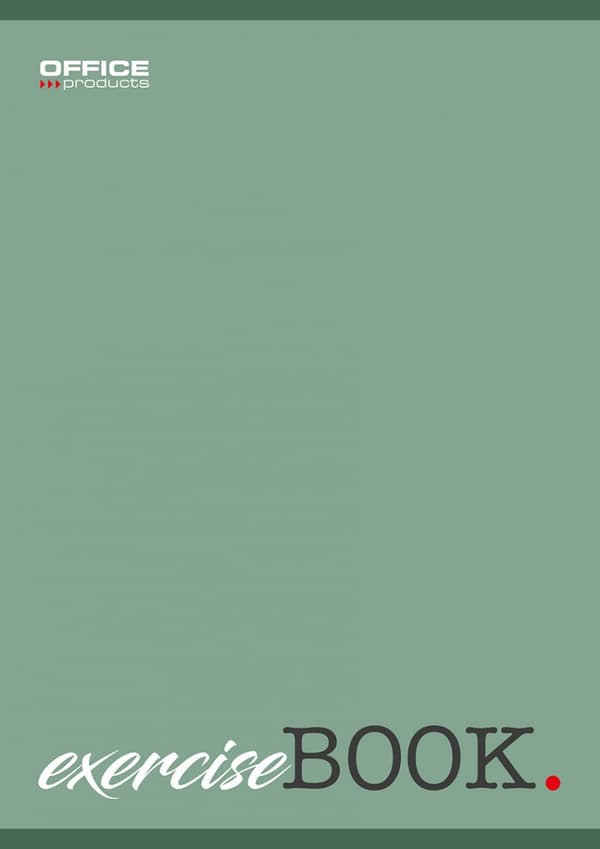 Notebook A5/80 Grid Office Products 16258161-99 BUNDLE /4 stk/