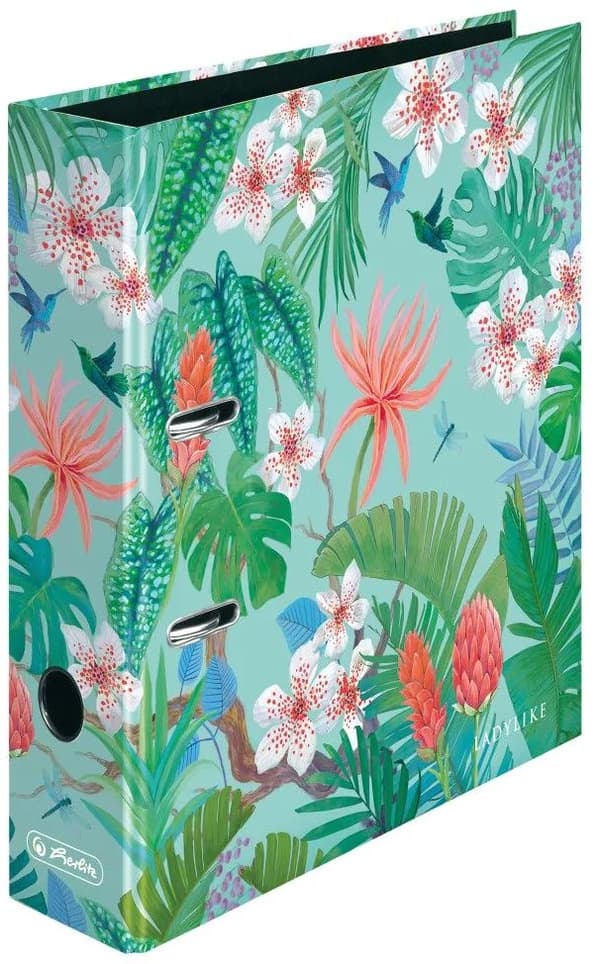 Herlitz pärm A4/80mm Ladylike Jungle Max. Fil 50044054