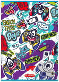 Miniatyrbillede 2 af 7: Notesbog A4/32 gitter til børns graffiti Herlitz 9500325