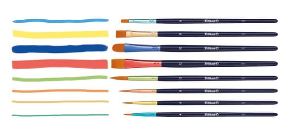 Pelikan Harjat 8 kpl Eri kokoja 701181