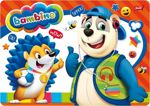 Laminerad A3 Bambino Standard Baksida