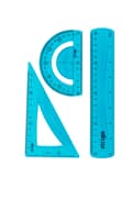 Miniatyrbillede 2 af 2: Strigo Geometric Flexible Blue SSC073 Sæt