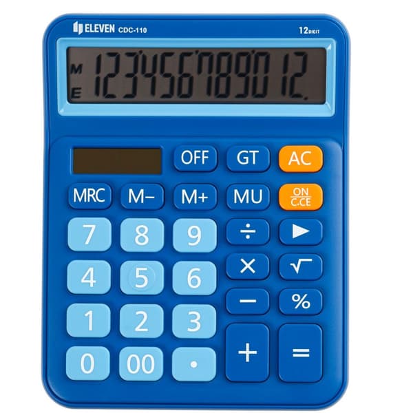 Lommeregner Eleven CDC-110BLE Blå