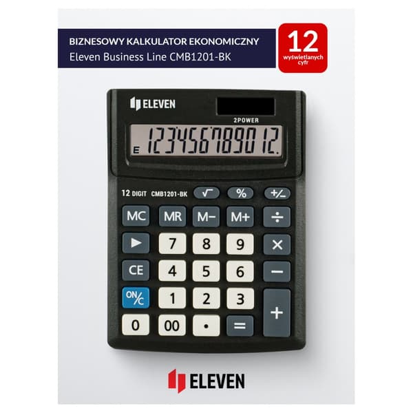 Lommeregner Eleven CMB-1201BKE