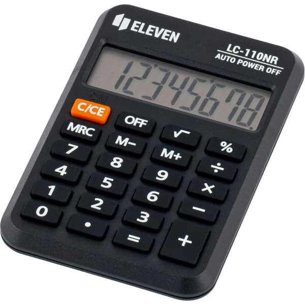 Eleven LC-110NRE Lommeregner Sort
