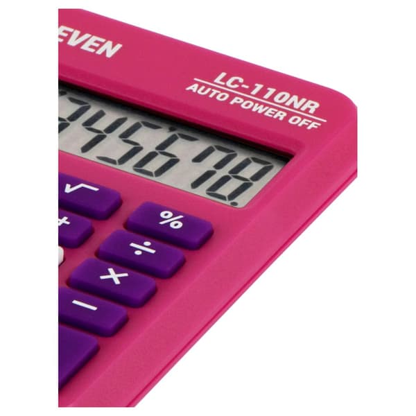 Yksitoista laskin LC-110NR-PKE vaaleanpunainen