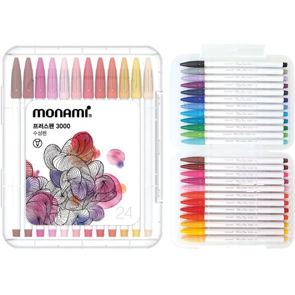 Fineliner Plus Pen 3000 24 kol. MonAmi 2040003516