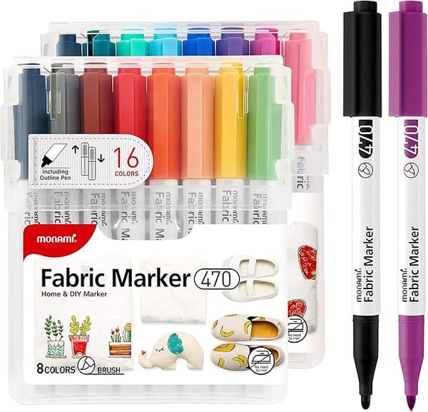 Kangasmerkit 470 Set A 15 Colors + Contour Monami (2050005525)