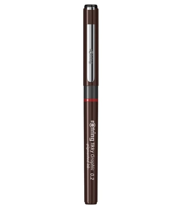 Tikky Graphic 0,2 mm Rotring sort tegnepen
