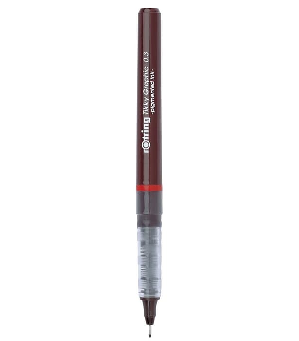 Tikky Graphic 0,3 mm Rotring sort tegnepen