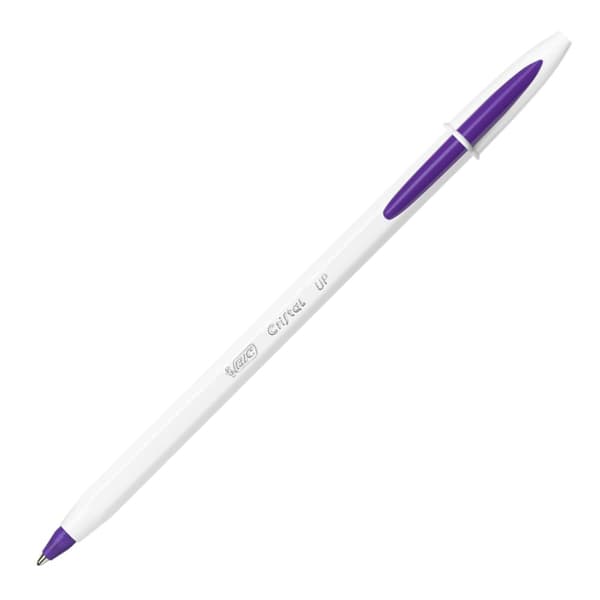 Bic Cristal Up AST+FUN Kulspetspenna Blister 8 färger Mix 949869