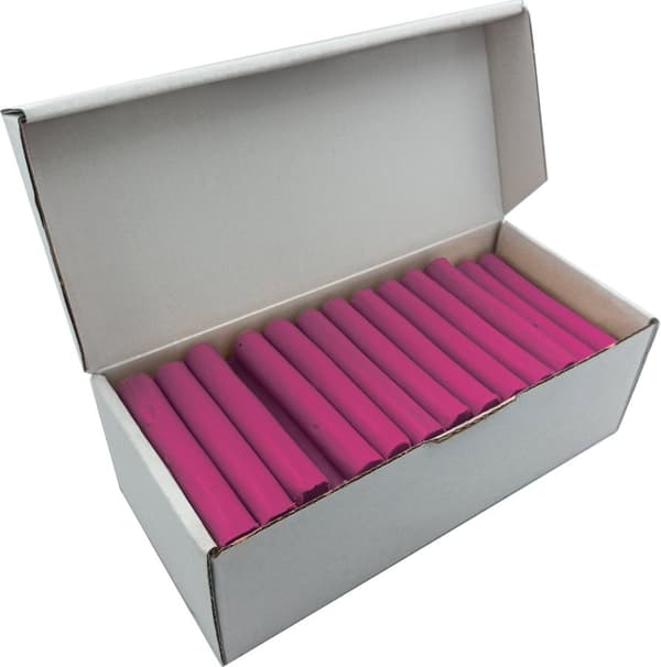 Plasticine i løse pinde, mørk pink, Mona, 1 kg