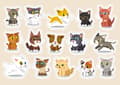 Miniatyrbillede 5 af 6: Børnepuslespil 250 stk. Katte interprint