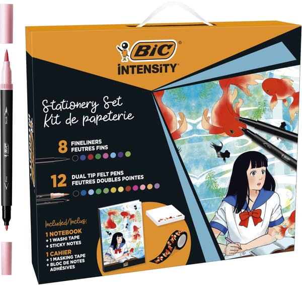 BIC Manga Intensity WFP+CFP Dual MMM Set Box 8+12stk 511045