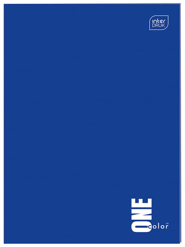 Notebook A4/80 #KRATA UV Kol.One Color Interdruk ZEA480#ONE