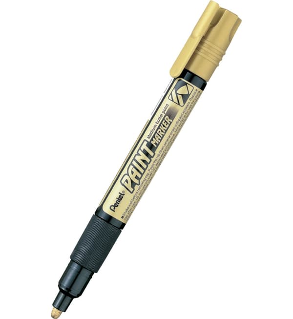 Pentel Olie Marker Rund Guld Til Renovering Bogstaver MMP20-X