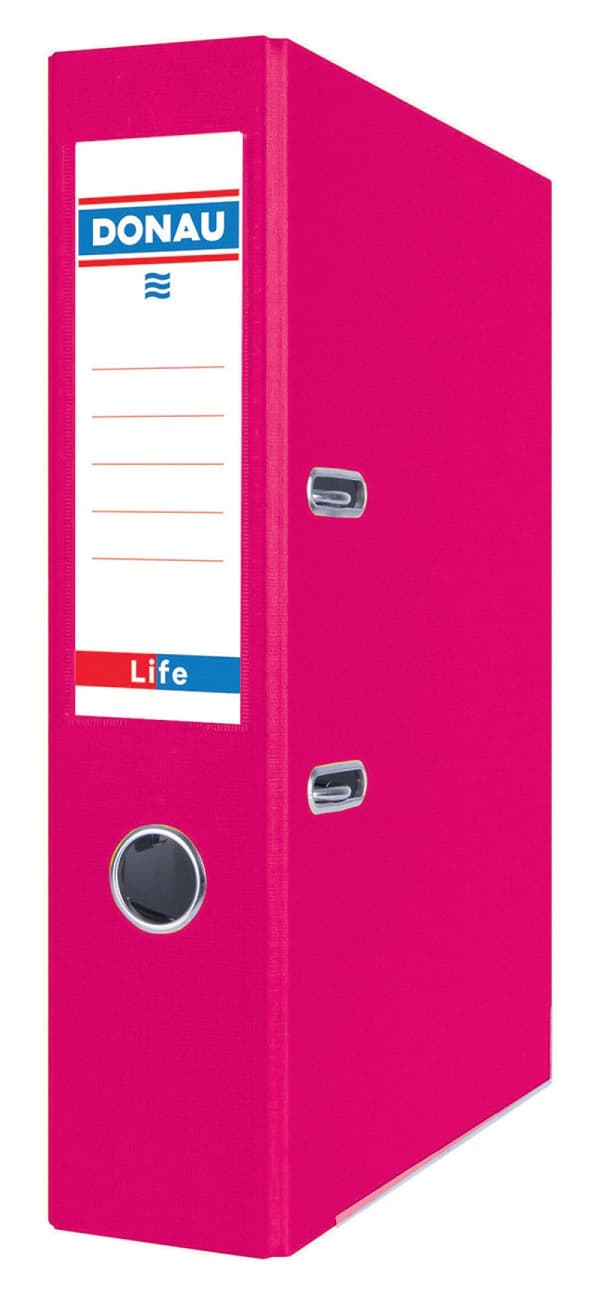 Donau Life Binder A4/75MM Neon Pink 3969001PL-30