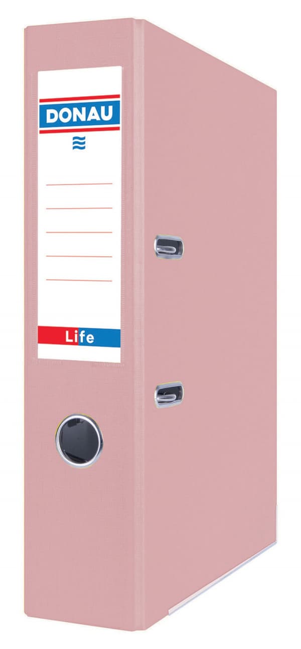 Donau Life Binder A4/75MM Pastel Pink 3966001PL-30