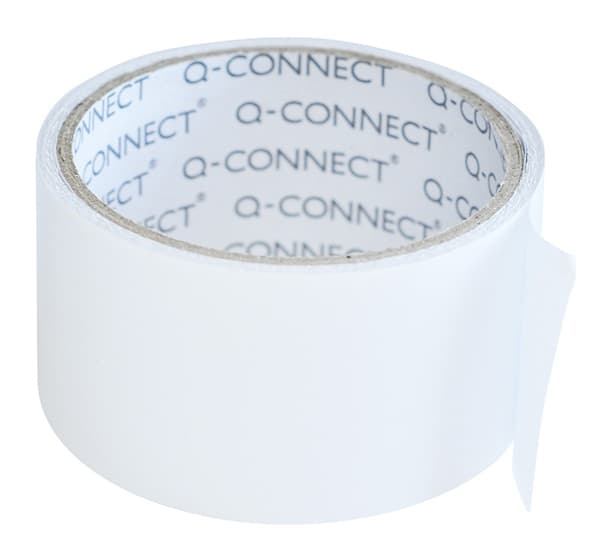 Dobbeltklæbende tape 50mm/5m Q-Connect KF17474