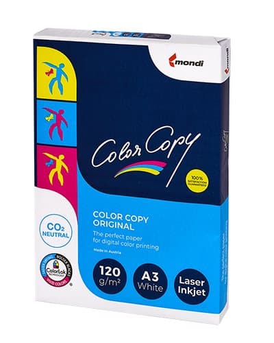 Xerox papir A3 farvekopi 120g /250 ark/