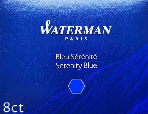 Waterman bläckpatron lång /8st/ Blå S0110860