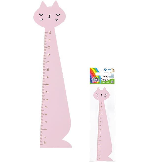 Fiorello trälinjal - 15 cm GR-F87KR Rosa katt 130-1882