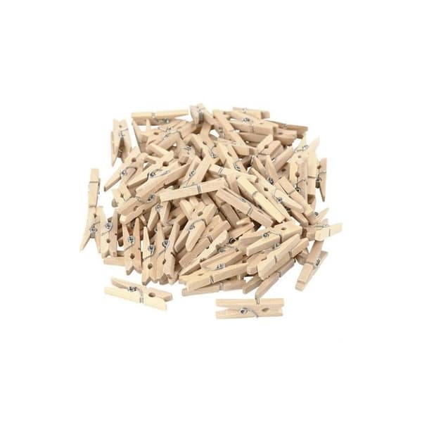 Puiset koristeet Fiorello GR-WD647 Pieni klipsi 30x5m /25kpl/ 170-2517