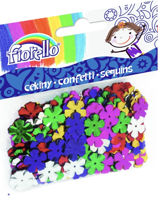 Fiorello Pailletter GR-C14-13 Blomst 170-2273
