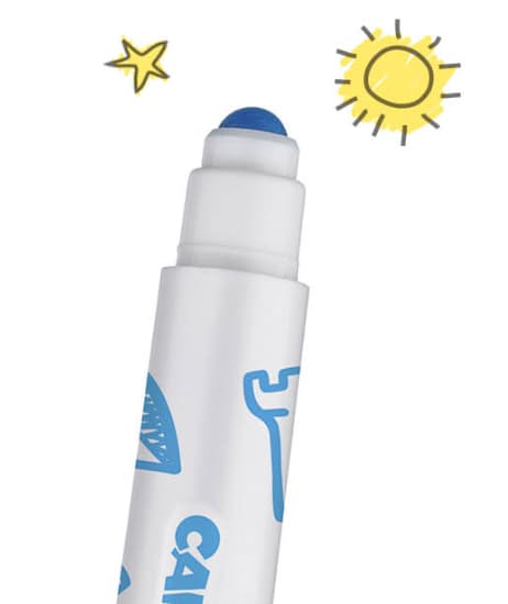 Carioca Maxi Point markører 12 farver Super Baby (42249)/(42814)